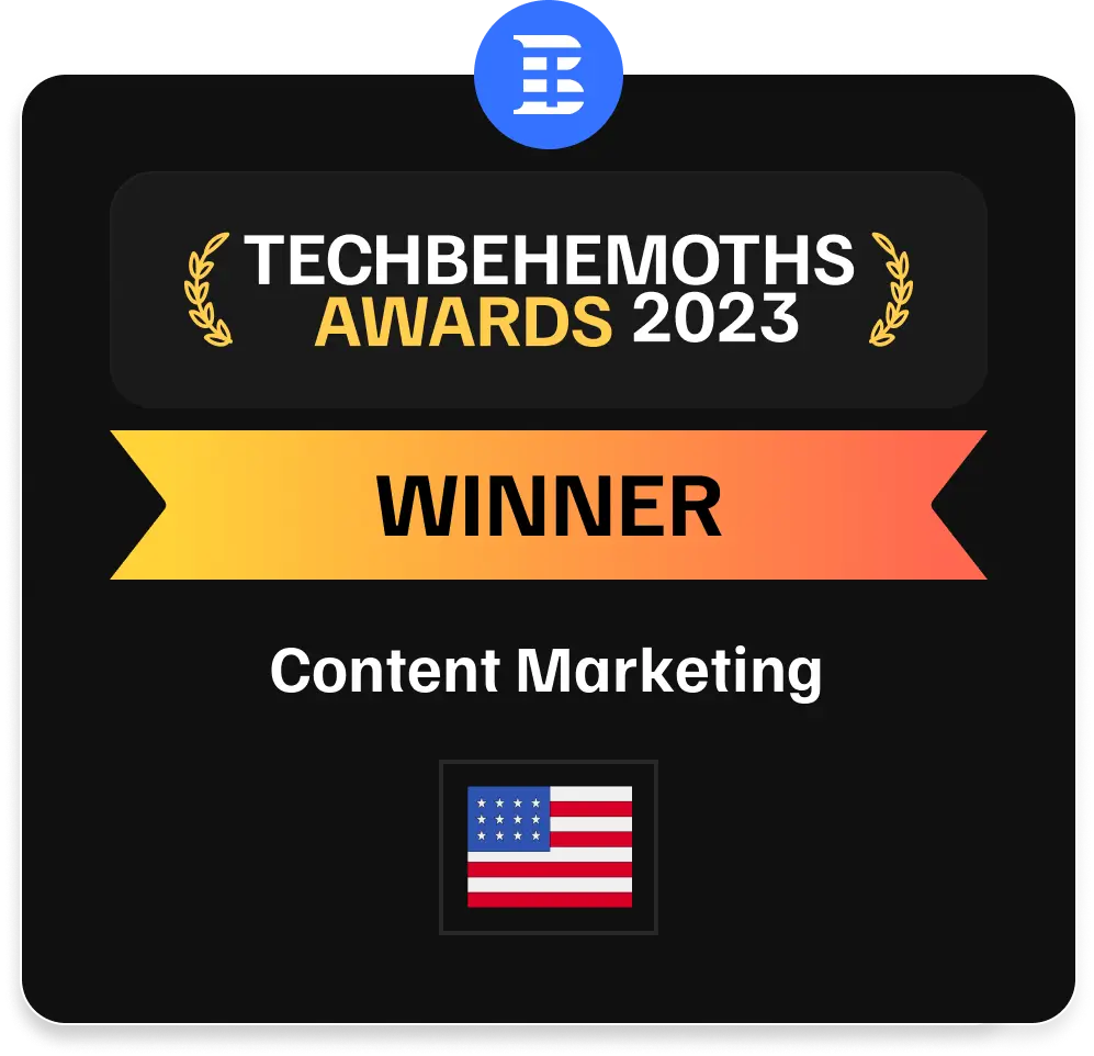 Content Marketing award 2023