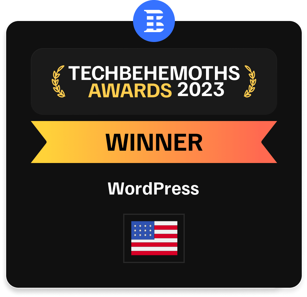 WordPress Award 2023 SocialSellinator