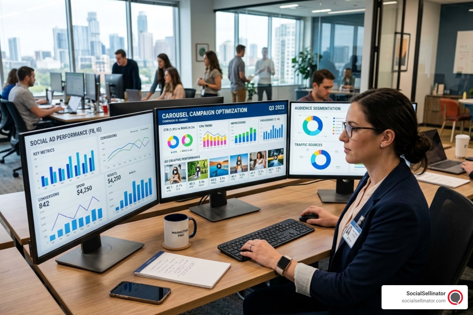 carousel ad campaign optimization